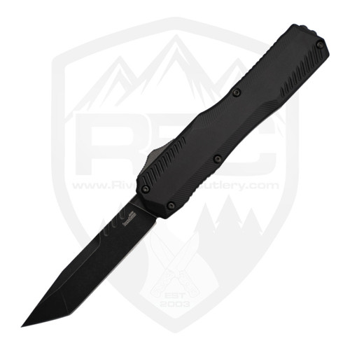 Kershaw Livewire OTF Tanto, Black Aluminum / Blackwash CPM MagnaCut - 9000T
