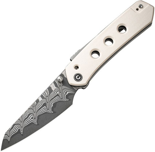 Civivi Vision FG Ivory G10, Damascus - C22036-DS1