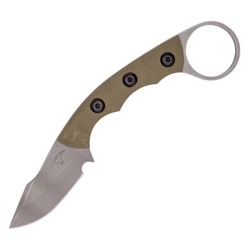 Tactical Pterodactyl Ringed Scalpel, OD Green G10 / Nitro-V