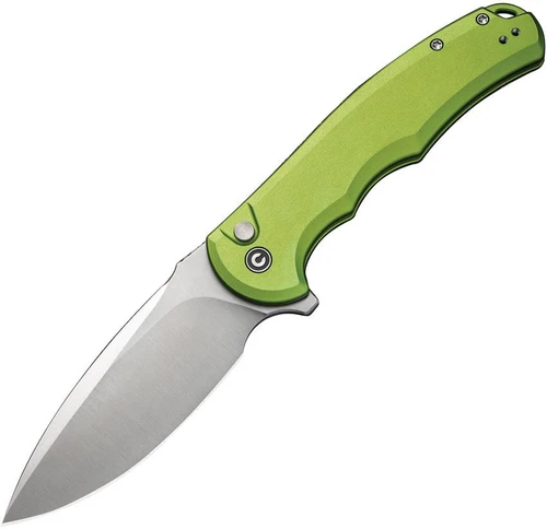 Civivi Praxis Button Lock Lime Aluminum, Satin Nitro-V - C18026E-3