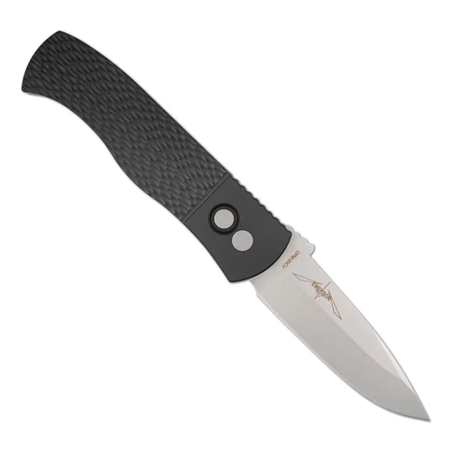 ProTech Left Handed Emerson CQC7 Spearpoint Black Jigged Aluminum / Stonewash CPM 20CV - E7A05-LH-20