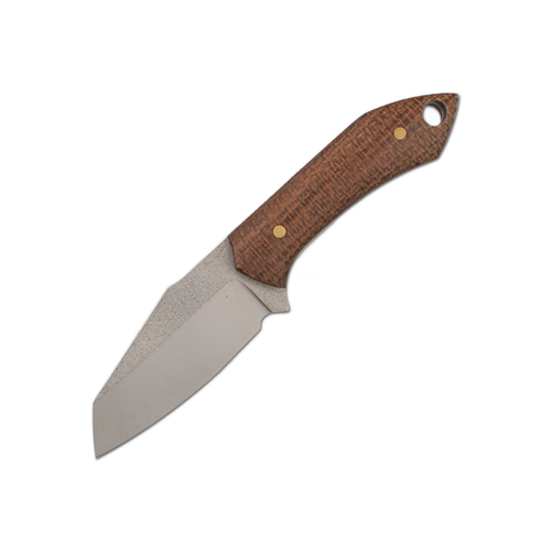 Boatright Bladeworks Moraine-S Brown Burlap Brass Accents / Blast & Tumbled BD1
