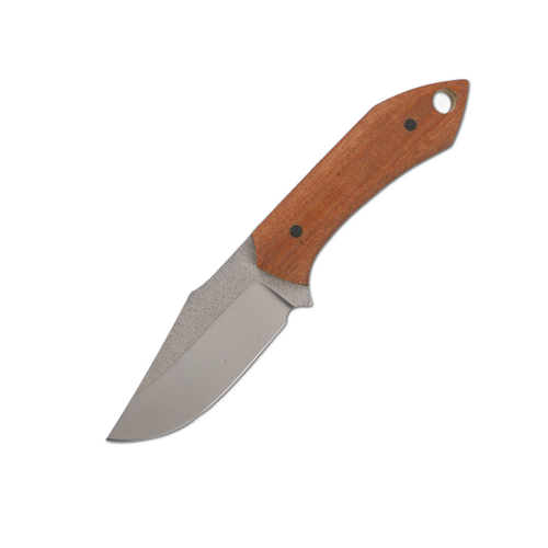 Boatright Bladeworks Esker-S Natural Linen Black Accents / Blast & Tumbled BD1