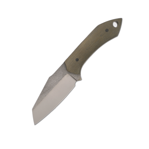 Boatright Bladeworks Moraine-S Green Canvas Black Accents / Blast & Tumbled BD1