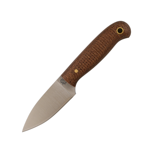 LT Wright Knives Patriot Brown Burlap / Flat Grind A2