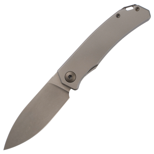Trevor Burger Custom Urban Plain Titanium with Dark Hardware / Stonewashed Elmax