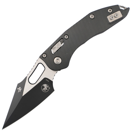 Microtech Stitch Ram-Lok Black Fluted Aluminum, Black M390MK - 169RL-1FL