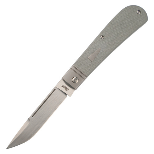 ESNYX Tarpon Slip Joint Gray G10, Hand Satin M390