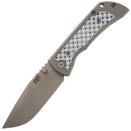 McNees Knives Mac2 3.5 Gen 2 Atomic with White G10 Inlay, MagnaCut