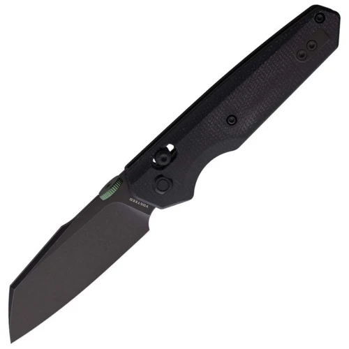 Vosteed Talarurus Crossbar Black Micarta, Blackwash 14C28N - A2703