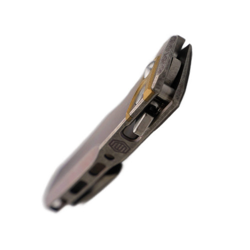 MachineWise Sonora Anodized Milled Titanium, Stonewash S35VN - 0350