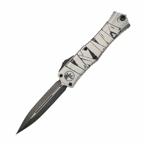 Microtech Hera II Mini Double Edge Mummy Wrap Signature Series - 1702M-1HWMYS