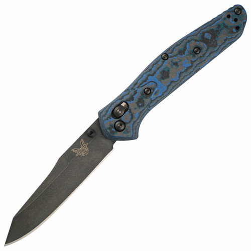 Benchmade Osborne Arctic Storm FatCarbon, DLC Battlewash MagnaCut - 940BK-2404