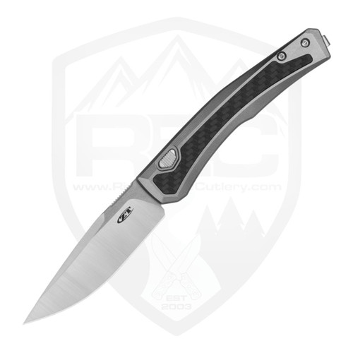 Zero Tolerance 0556 Auto Titanium Carbon Fiber, Satin MagnaCut