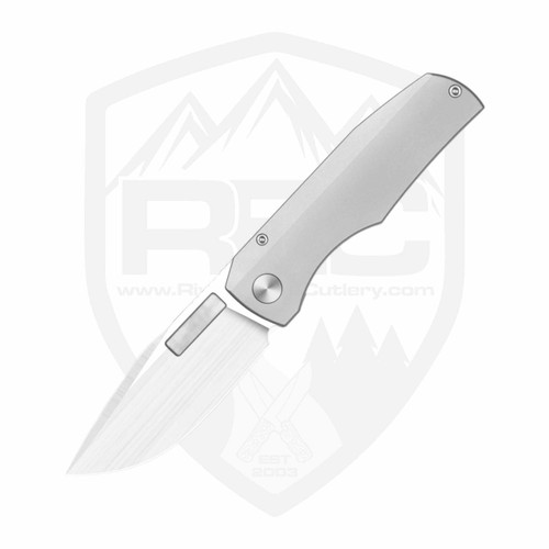 Vero Engineering Nova Mini Stonewash Titanium, Hand Satin M390