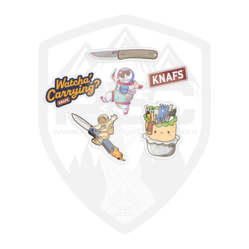 Knafs Sticker Pack V2 - 6 Slaps