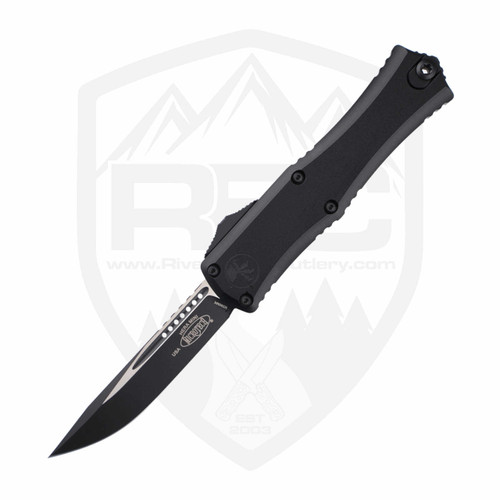 Microtech Hera 2 Mini Single Edge Tactical Black Aluminum, Black M390MK - 1703M-1T