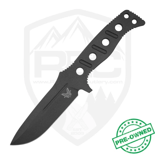 Benchmade Adamas Fixed Blade 375BK-1 w/ box, Pre-Owned
