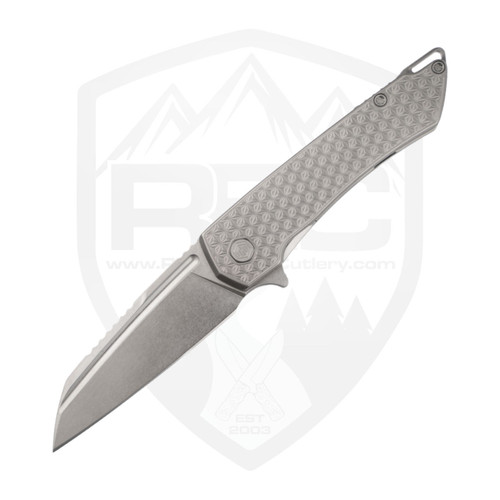 MachineWise Mojave Raw Star Milled Titanium, Stonewash 20CV