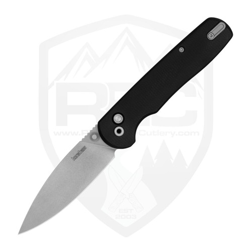 Kershaw Remnant Black Micarta. Stonewash D2 - 2054
