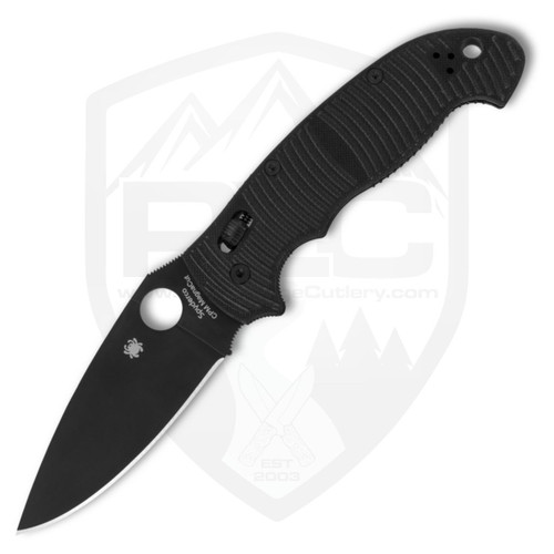 Spyderco Manix 2 XL Salt Black G10, Black MagnaCut - C95GMCBKP2