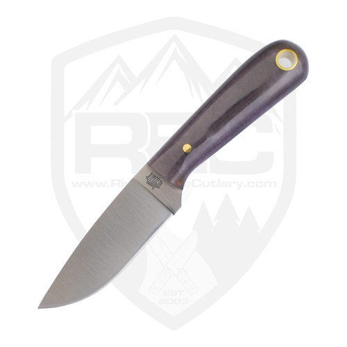 LT Wright Knives Frontier First Flat Grind HomeBrew Black Liners AEB-L