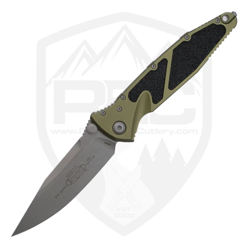 Microtech SOCOM Elite Auto S/E, OD Green Aluminum Apocalyptic M390MK - 160-10APOD