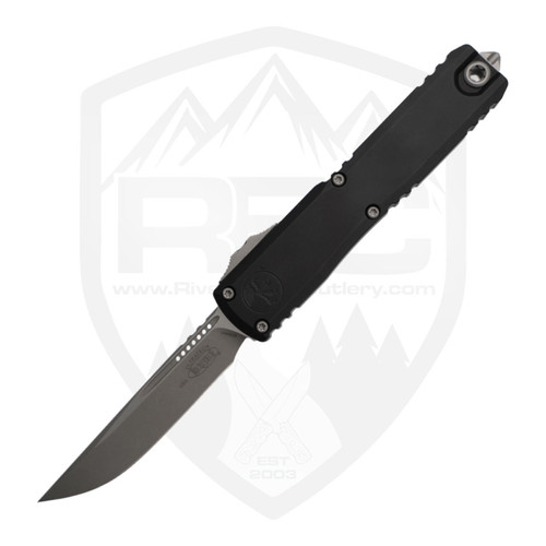 Microtech Ultratech Gen 3 ZBP Drop Point Black Aluminum, Apocalyptic M390MK - 1121-10AP