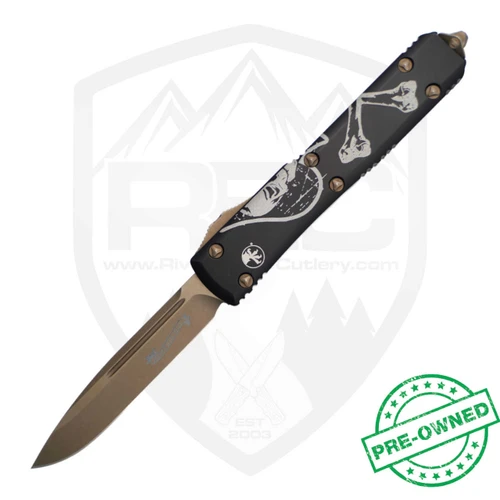 Microtech Ultratech Death Card no box, Pre-Owned