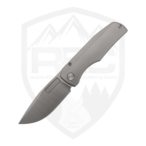 Vero Engineering Nova Mini Stonewash Titanium, Belt Satin -M390