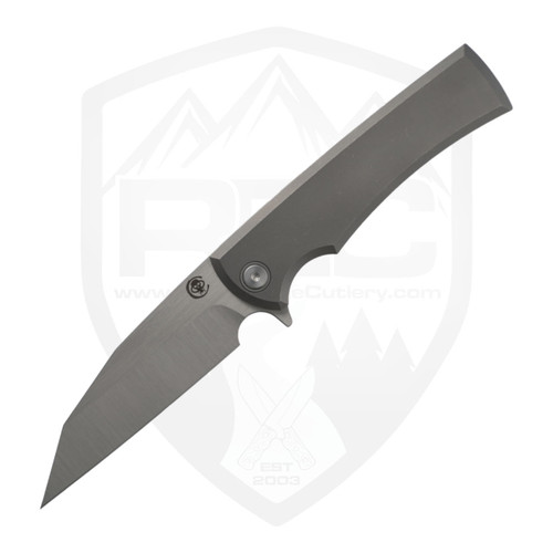 Chaves Sangre Street Integral, Stonewash Titanium, Belt Satin M390 -
