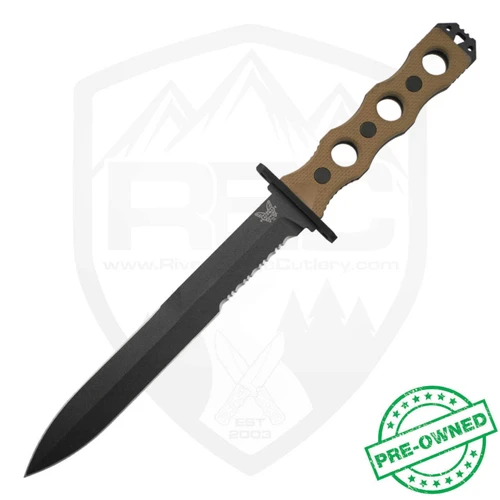Benchmade SOCP Fixed Blade, no box, pre-owned