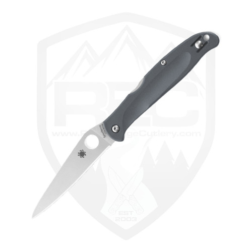 Spyderco Charisma Lightweight Gray FRN, Satin BD1N - C259PGY