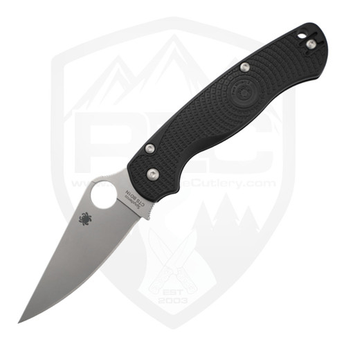 Spyderco Paramilitary 2 Lightweight, Black FRN, Satin BD1N - C81PBK2