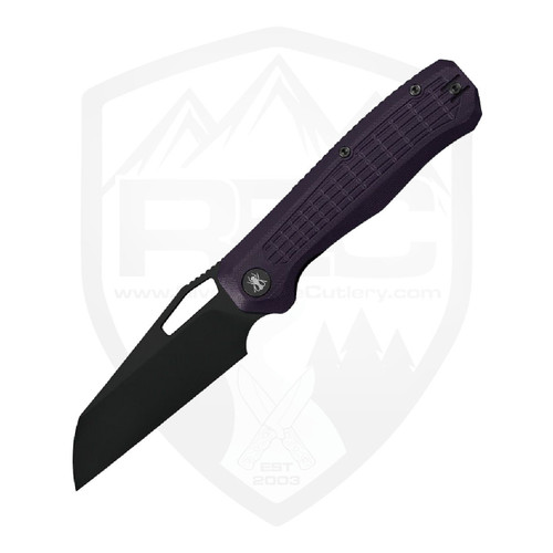 Ironfly Syperfly Linerlock, Purple G10, Black 14C28N - VF03-PL