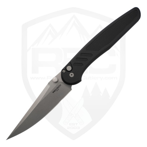ProTech Avalon, Knurled Black Aluminum, Stonewashed Magnacut - PN1101