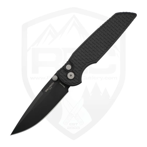 ProTech TR-3 Integrity, Black Relic Texture Aluminum, DLC Magnacut