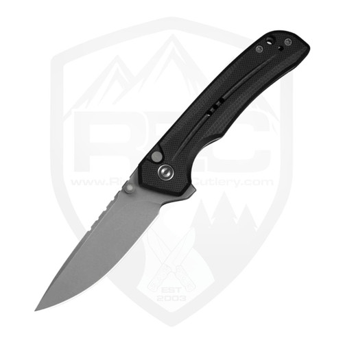 Civivi Tarask Button Lock, Black G10, Stonewash Nitro-V - C25023C1