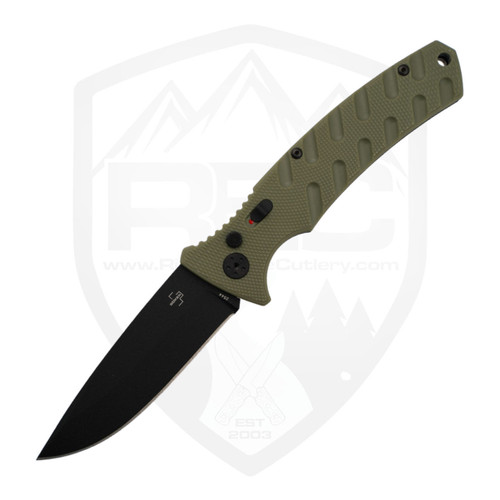 Boker Large Strike Auto, Green Grivory, Black D2 - 06EX901