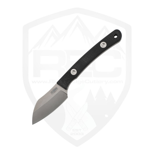 Hellbender Blade Co Newt, Black G10, Satin Magnacut, Kydex Sheath
