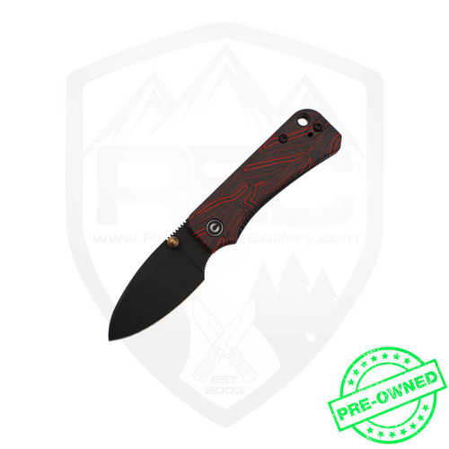Civivi Baby Banter, red & black G10, no box, Pre-Owned