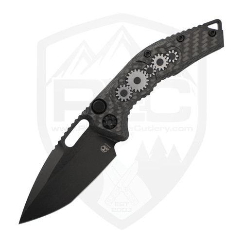 Heretic Medusa Auto Tanto, Carbon Fiber Body, DLC Magnacut - H011-6A-CFG