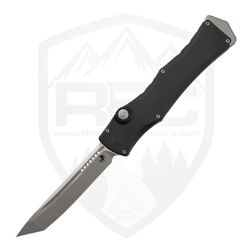 Microtech Marfione Select Halo IV T/E, Black Aluminum, Vapor Blast M390MK - 1151-10MS1