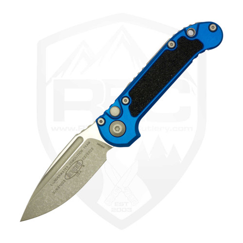 Microtech LUDT Gen III S/E, Blue Aluminum, Apocalyptic M390MK - 1135-10APBL