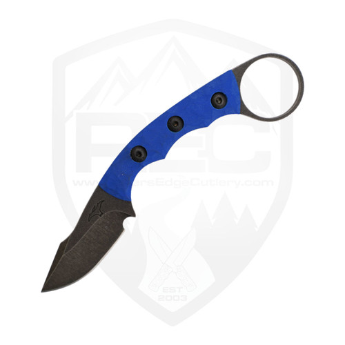 Tactical Pterodactyl Knives Scalpel, Blue G10 Handle, CPM154