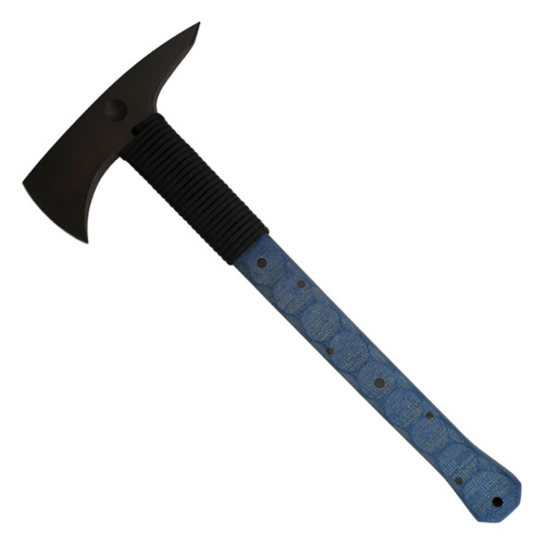 Wenger Blades Loki, Blue Burlap Micarta Handle, Caswell 80CRV2