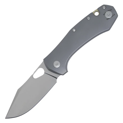 GiantMouse Atelier, Fluted Titanium / Satin Elmax