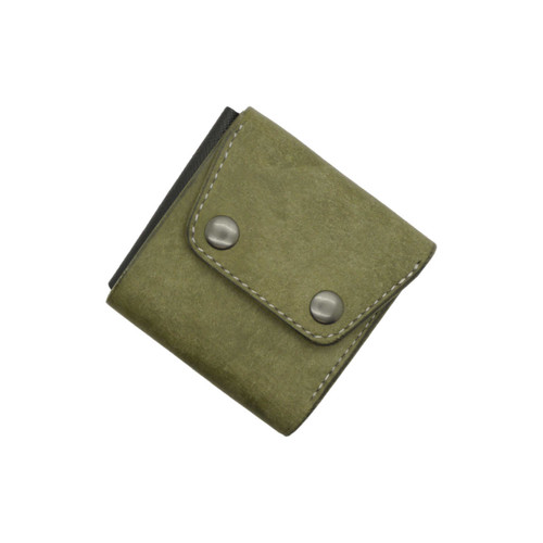 Sage Grouse Leather Cutler Wallet, Gray Hatch/Black Hatch