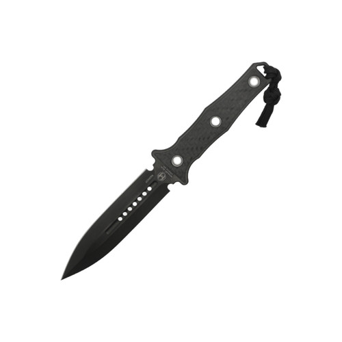 Heretic Knives Mini Nephilim, Carbon Fiber Scales, DLC Magnacut - H069-6A-CF