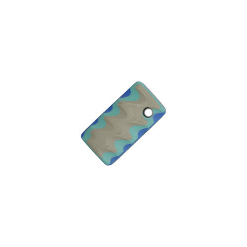 Possum Hollow Pocket Crafts Pocket Worry Stones, Truestone, Gold Flake, Blue G10
